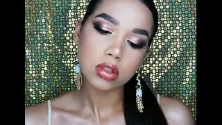 ROSE GOLD MAKEUP TUTORIAL / GLAM MAKEUP LOOK / DARLENE ABREU