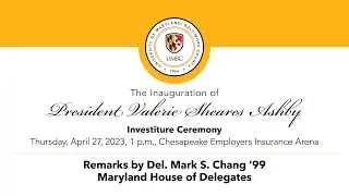 Remarks by Del. Mark S. Chang ’99 Maryland House of Delegates