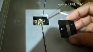 Делаем нулевой вкладыш на ленточную  пилу Einhel.