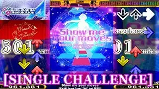 【DDR A(2018)】 Show me your moves [SINGLE CHALLENGE] 譜面確認＋クラップ