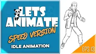Lets Animate  | IDLE Animation | clip studio paint Animation