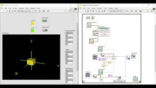 Set Camera Position and Add Axis in 3D Picture in LabVIEW