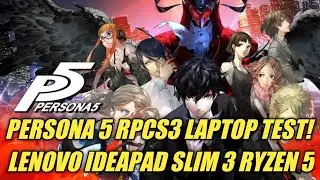 Persona 5 RPCS3 Ryzen 5 Lenovo IdeaPad 3 Slim Test | HD