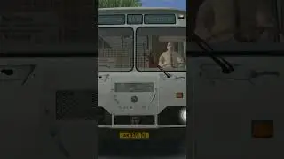 ЛиАЗ 677м звук бутылок