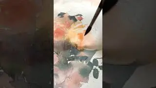 Watercolor roses