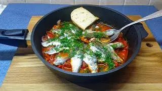 Даже Адмирал приятно удивился вкусом этого блюда за 5 минут. Рыба с овощами