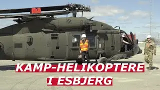 Amerikanske kamp-helikoptere i Esbjerg