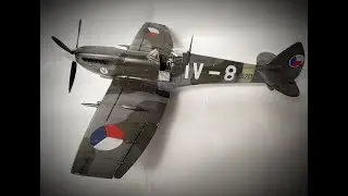 SPITFIRE Mk.IXe  TE570 1/48   Praha Kbely  1946   from eduard.