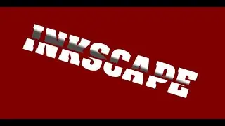Inkscape: Text slicing effect