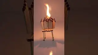 Burning Match Seat #shorts #asmr