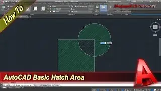 AutoCAD How To Hatch Area In 2d Shape