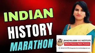 Indian History Marathon Session by Bhagyalaxmi Pasula