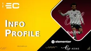 Info Profile Widget in Elementor | EC Addons Elementor Tutorial