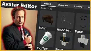 How to Make a SAUL GOODMAN Avatar on ROBLOX