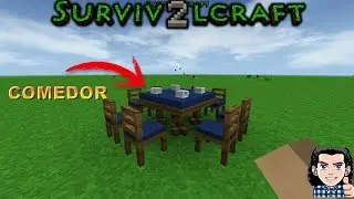 SURVIVALCRAFT 2 | COMO HACER MUEBLES Y UN COMEDOR CON EL MARTILLO EN ESPAÑOL