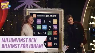 BingoLottos Uppesittarkväll resulterade i STORVINST för Johan!