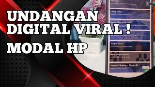 Undangan Digital VIRAL! Modal HP dan Kreatifitas!