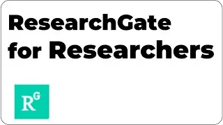 What is ResearchGate and How to use it  - 2018