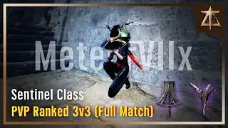 Throne and Liberty - Sentinel GS/Staff PVP Ranked 3v3 (Full Match)