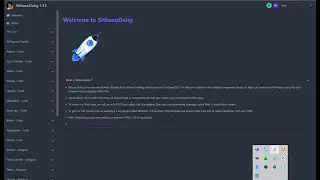 SithasoDaisy  v1.33: #TailwindCSS + #DaisyUI WebApps using b4x