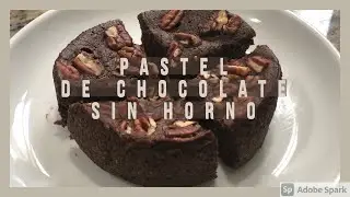 Pastel de chocolate saludable