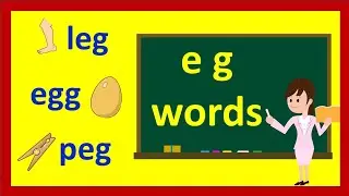 Word Family -eg | eg word family
