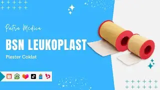 Unboxing BSN Leukoplast Plester Coklat Roll