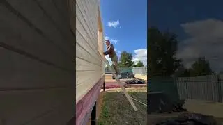 Дом из бруса. Неделя 1 
