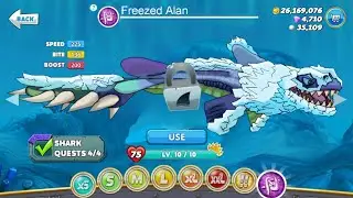 NEW FREEZED ALAN COMING YO HUNGRY SHARK WORLD? - Hungry Shark World