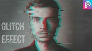 Picsart Glitch effect | Picsart editing tutorial....
