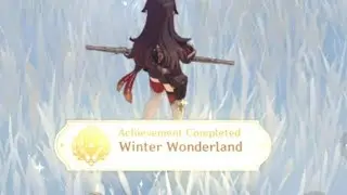 Stupid hidden achievement | Winter wonderland | Genshin impact