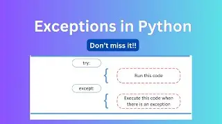 Error Handling: Try and Except in Python (2023) - Error Handling Tutorial