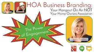 Engagemnt is the power of Hangout On Air   Testimonial   Jenn Foster
