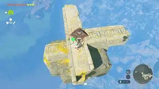 TLoZ TotK Playthrough RU 606 Sky | North Tabantha Sky Archipelago | Old Map