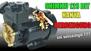 masalah pompa air shimizu hanya mendengung selain capasitor
