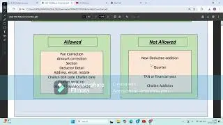 Compu TDS RETURN CORRECTION | TDS RETURN CORRECTION FROM COMPU TAX SOFTWARE | COMPU OFFICE