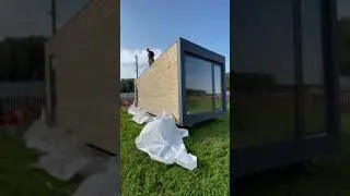 Распаковываем модульный дом