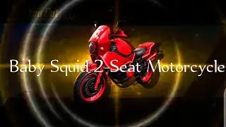 Classic Crate#Baby Squid 2-Seat Motorcycle#😮😮