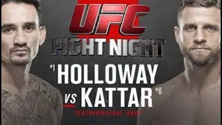 Max Holloway VS Calvin Kattar UFC 4 / UFC FIGHT NIGHT
