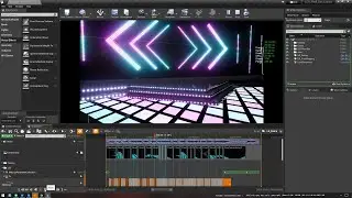 UE4: LED Pixel Bar DEMO Sequence