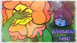 Goopy is Me?! (Animation test) BnW and Coloured Version