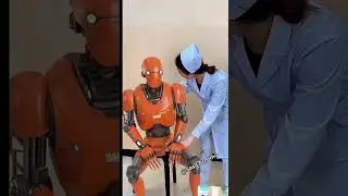haa funny human robot