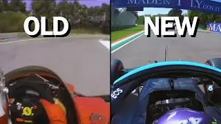 Imola Circuit BEFORE and AFTER Senna's Crash