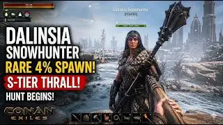 Hunting Dalinsia Snowhunter – One of the Rarest Thralls in Conan Exiles
