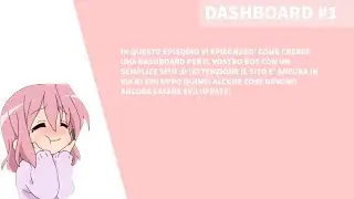 Come creare una bot dashboard (easy) - Dashboard #1