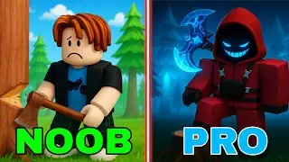 🌲 I Went From NOOB to PRO in Cutting Trees | ROBLOX 🪓