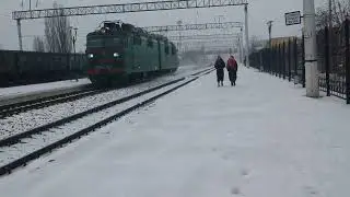 Перевыпуск. ВЛ80С-1594 следует резервом через Раздельную-1.