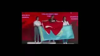 Dünya Bilek Güreşi Şampiyonası'na Kazak ve Türk Sporcuların Bayrak Gerginliği