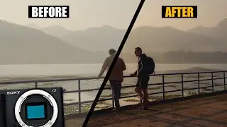 Color Grading Sony ZV-E10 S-Log2 Footage