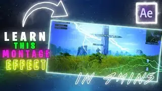 Learn To Make this LIGHTNING EFFECT IN After Effects(IN 4MINS)